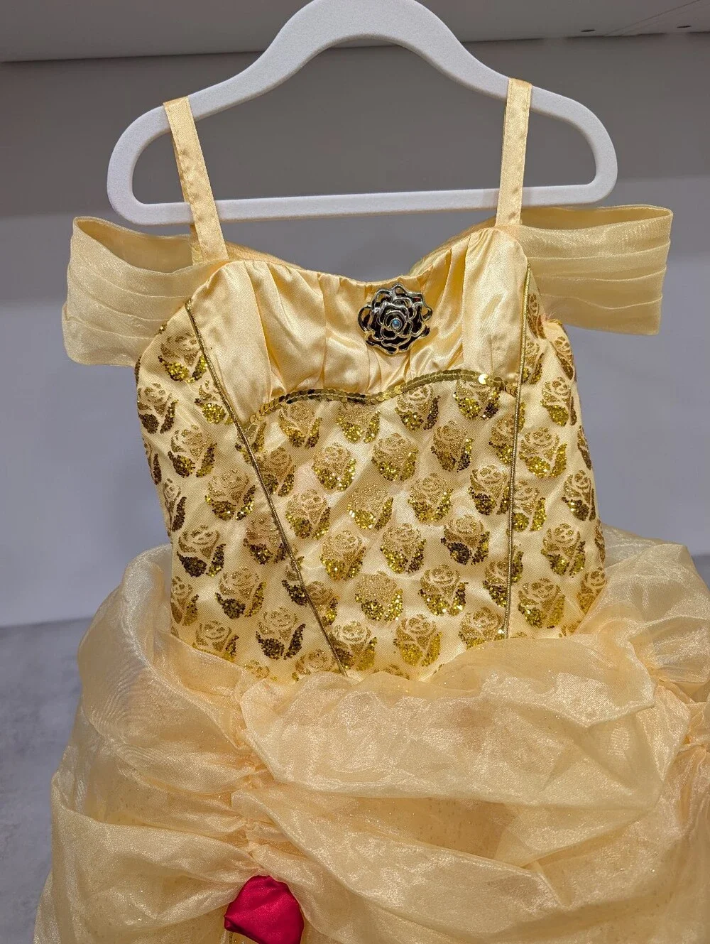 Disney Belle Dress, Beauty And The Beast, Size 7/8 - Picture 2 of 6